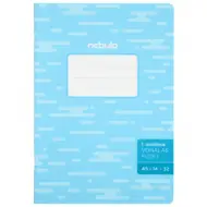 Nebulo: quaderno a righe BASIC+ formato A5 14-32 per la 1ª classe