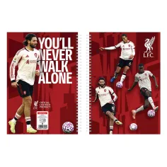 Nebulo: quaderno a spirale Liverpool, rigato, 60 fogli, formato A4, 1 pezzo immagine 5
