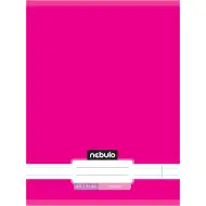 Nebulo: quaderno rilegato a righe neon rosa 81-32 A/4