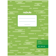 Nebulo: quaderno spillato a fogli lisci A4 80-32