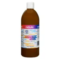 Nebulo: tempera liquida marrone in bottiglia da 500 ml