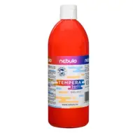 Nebulo: tempera liquida rossa in bottiglia da 500 ml