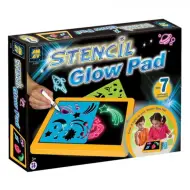 Neon Tavola da Disegno con Stencil che Brilla al Buio