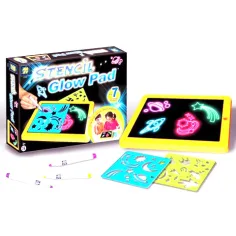 Neon Tavola da Disegno con Stencil che Brilla al Buio immagine 2