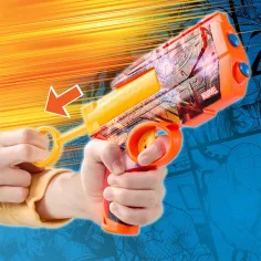 Nerf: Marvel Iron Man lanciatore di dardi in spugna - Hasbro immagine 3