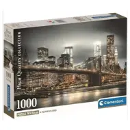 New York skyline HQC puzzle da 1000 pezzi con poster - Clementoni