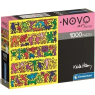 Novo Art: Keith Haring - Yellow Art puzzle da 1000 pezzi - Clementoni
