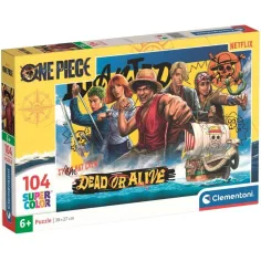 One Piece la squadra puzzle Supercolor da 104 pezzi - Clementoni