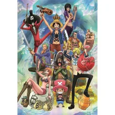 One Piece puzzle compatto da 1000 pezzi 50x70cm - Clementoni immagine 2