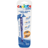 Oops penna cancellabile blu a scatto 0,7 mm - Carioca