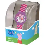 Orologio analogico Peppa Pig in confezione regalo di plastica