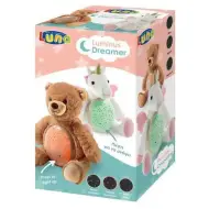 Orsacchiotto di peluche con luce LED proiettore 25x27x19cm