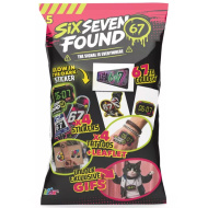 Pacchetto sorpresa di adesivi e tatuaggi Six-Seven Found