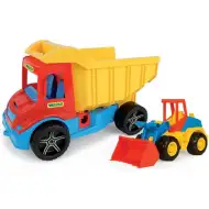 Pacchetto veicolo multi-dumper con escavatore - Wader