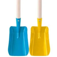 Pala da giardino con manico in legno da 80 cm in vari colori 1 pz - Woodyland
