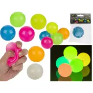 Palla antistress che si illumina al buio da 6 cm in diverse varianti.