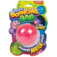 Palla rimbalzante luminosa sensoriale, disponibile in diverse varianti, 1 pezzo