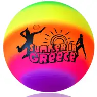 Pallavolo in gomma neon 22 cm
