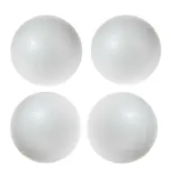 Palline di polistirolo decorabili 4 pezzi 6 cm
