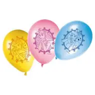 Palloncini colorati per feste principesse Disney+ set da 8 pezzi