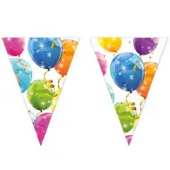 Palloncini scintillanti bandierina triangolare
