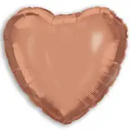 Palloncino in mylar a forma di cuore – rose gold 46 cm