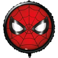 Palloncino in mylar rotondo di Spider-Man 46 cm