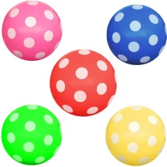 Pallone a pois da 22 cm immagine 3
