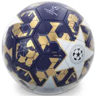 Pallone da calcio UEFA Champions League blu-oro misura 5 - Mondo Toys