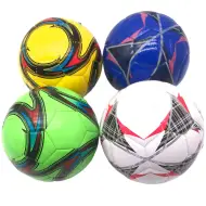 Pallone da calcio in similpelle con motivo, 14 cm, disponibile in diverse varianti.