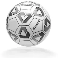 Pallone da calcio sportivo bianco e nero da 14 cm