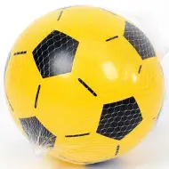 Pallone di gomma con motivo calcistico 23 cm