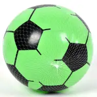 Pallone di gomma con motivo da calcio in diverse varianti di colore 23 cm