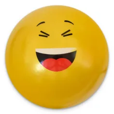 Pallone di gomma con motivo smiley in diverse varianti 23 cm immagine 7