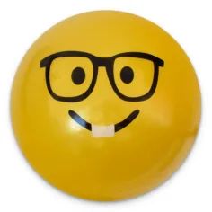 Pallone di gomma con motivo smiley in diverse varianti 23 cm immagine 9