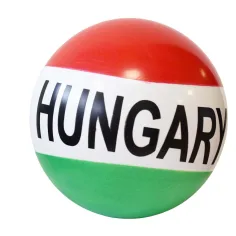Pallone tifosi Ungheria 23 cm immagine 2