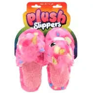 Pantofole unicorno di peluche taglia 25-27