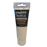 Pasta strutturante acrilica a grana grossa 75ml - Carioca