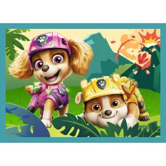 Paw Patrol - Avventure sullisola dei dinosauri: set di puzzle 4 in 1 - Trefl immagine 2