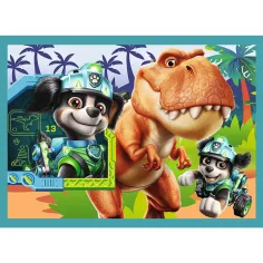 Paw Patrol - Avventure sullisola dei dinosauri: set di puzzle 4 in 1 - Trefl immagine 4