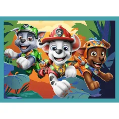Paw Patrol - Avventure sullisola dei dinosauri: set di puzzle 4 in 1 - Trefl immagine 5