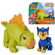 Paw Patrol - Il film dei dinosauri: Amici ruggenti con laction figure di Chase - Spin Master