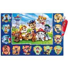 Paw Patrol - Puzzle da pavimento interattivo da 24 pezzi - Clementoni immagine 3