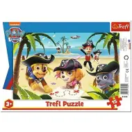 Paw Patrol: Amici puzzle con cornice da 15 pezzi - Trefl