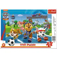 Paw Patrol: Avventura sportiva puzzle con cornice da 15 pezzi - Trefl