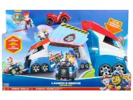 Paw Patrol: Camion trasporto squadra d’azione con suoni, Ryder con personaggio e veicolo – Spin Master