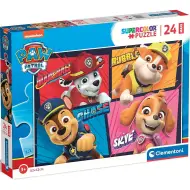 Paw Patrol Cuccioli Sorridenti 24 pezzi maxi supercolor puzzle - Clementoni