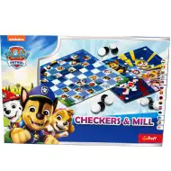 Paw Patrol Dama e Mulino gioco da tavolo - Trefl