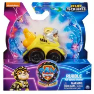 Paw Patrol Il Superfilm: Pup Squad Racers Rubble minifigura con veicolo - Spin Master