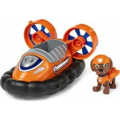 Paw Patrol: Il hovercraft di Zuma con la figura del cagnolino - Spin Master immagine 2